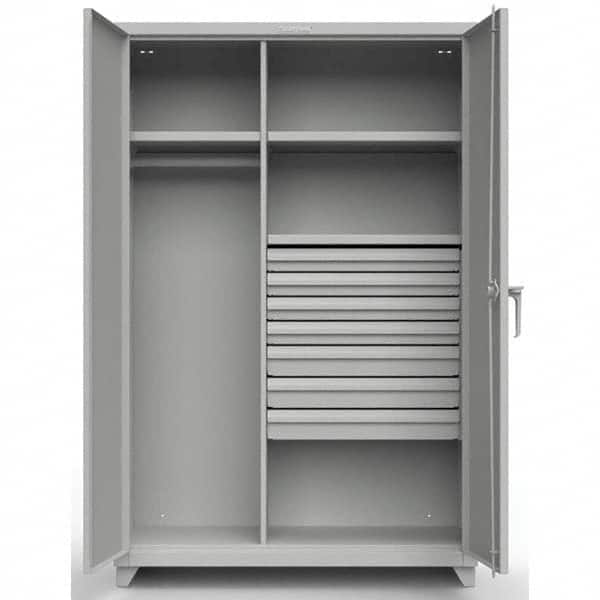 Strong Hold - Storage Cabinets Type: Wardrobe Width (Inch): 48 - USA Tool & Supply
