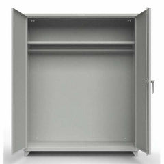 Strong Hold - Storage Cabinets Type: Wardrobe Width (Inch): 60 - USA Tool & Supply