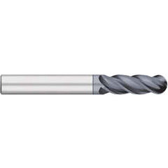 Titan USA - Ball End Mills; Mill Diameter (Inch): 7/16 ; Mill Diameter (Decimal Inch): 0.4375 ; Number of Flutes: 4 ; Length of Cut (Inch): 2 ; Length of Cut (Decimal Inch): 2.0000 ; Material: Solid Carbide - Exact Industrial Supply