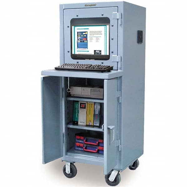 Strong Hold - Computer Cabinets Type: Computer Cabinet Width (Inch): 26 - USA Tool & Supply