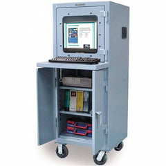Strong Hold - Computer Cabinets Type: Computer Cabinet Width (Inch): 26 - USA Tool & Supply