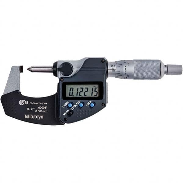 Mitutoyo - Crimp Height Micrometers Operation Type: Electronic Minimum Measurement (Decimal Inch): 0 - USA Tool & Supply