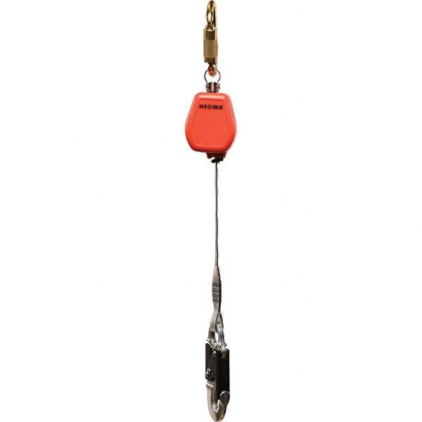 Checkmate - Self-Retracting Lanyards, Lifelines & Fall Limiters Type: Self-Retracting Lifeline Length (Feet): 6.00 - USA Tool & Supply