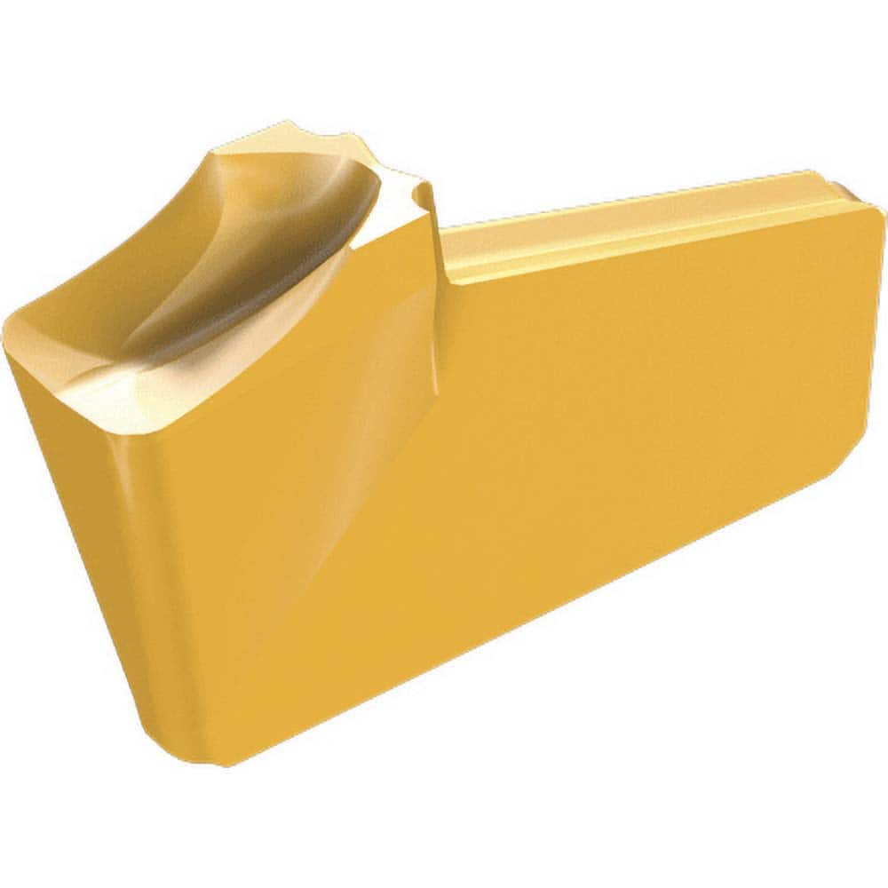 Grooving Insert: GFT0.0314 IC1028, Solid Carbide TiAlN & TiN Finish, Neutral, 0.0314″ Cutting Width, Series SlimGrip