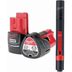 Milwaukee Tool - 12 Volt Lithium-Ion Power Tool Battery - USA Tool & Supply