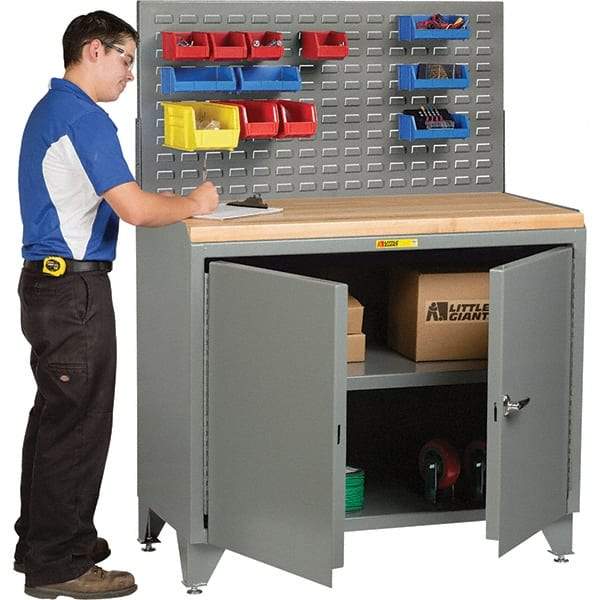 Little Giant - Stationary Workstations Type: Security Workstation Width (Inch): 36 - USA Tool & Supply