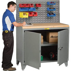 Little Giant - Stationary Workstations Type: Security Workstation Width (Inch): 48 - USA Tool & Supply