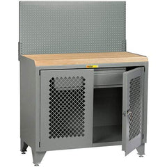 Little Giant - Stationary Workstations Type: Security Workstation Width (Inch): 48 - USA Tool & Supply