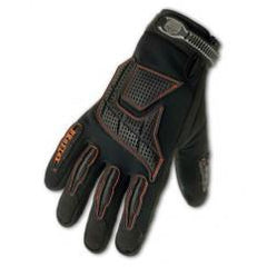 9015F M BLK GLOVES W/DORSAL - USA Tool & Supply