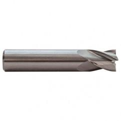 5/8 TuffCut® GP Stub Length 4 Fl TiN Coated Center Cutting End Mill - USA Tool & Supply