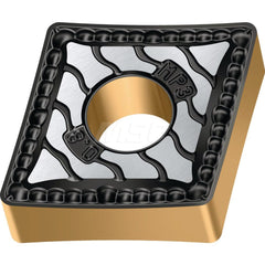 Turning Insert:  CNMG322-MP3 WPP20G,  Solid Carbide TiCN, Al2O3 & TiN Finish,  Neutral,  0.3810″ Long,  3/8″ Inscribed Circle,  0.0310″ Corner Radius,  80.0 &deg N/A Diamond,  Series  CNMG