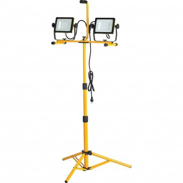 PRO-SOURCE - Portable Work Lights Portable Type: Tripod Lamp Type: LED - USA Tool & Supply