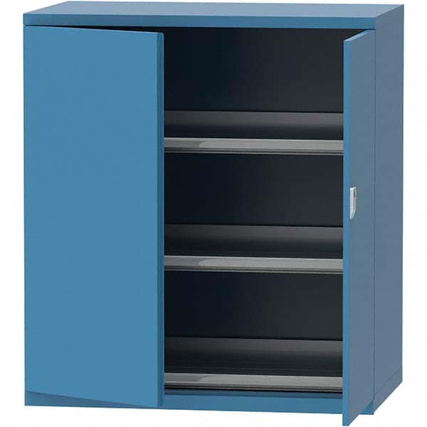 LISTA - 159 Compartment Bright Blue Steel Modular Storage Cabinet - USA Tool & Supply