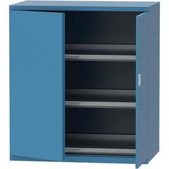 LISTA - 159 Compartment Bright Blue Steel Modular Storage Cabinet - USA Tool & Supply