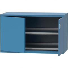 LISTA - 84 Compartment Bright Blue Steel Modular Storage Cabinet - USA Tool & Supply