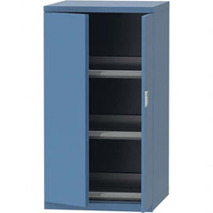LISTA - 45 Compartment Bright Blue Steel Modular Storage Cabinet - USA Tool & Supply