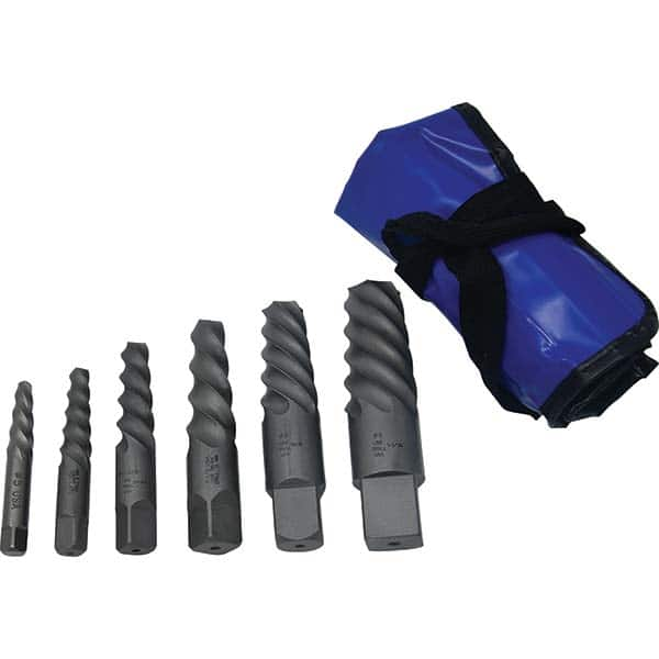 Cleveland - Bolt Extractor Sets Tool Type: Screw Extractor Set Number of Pieces: 6.000 - USA Tool & Supply