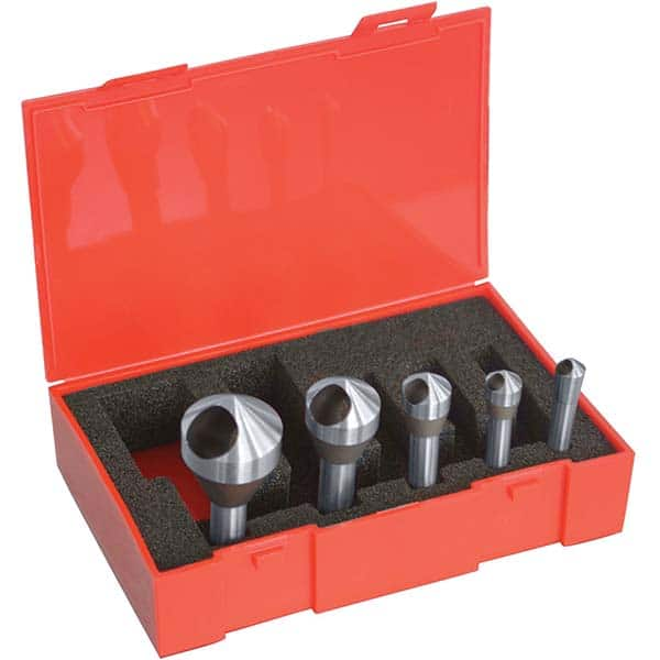 Cleveland - Countersink Sets Countersink Type: Zero Flute Minimum Head Diameter (Inch): 5/16 - USA Tool & Supply