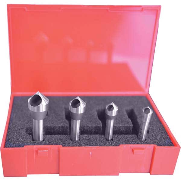 Cleveland - Countersink Sets Countersink Type: Zero Flute Minimum Head Diameter (Inch): 5/16 - USA Tool & Supply