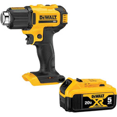 DeWALT - Heat Guns & Blowers Type: Heat Gun Heat Setting (Deg F): 550-990 - USA Tool & Supply