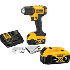 DeWALT - Heat Guns & Blowers Type: Heat Gun Heat Setting (Deg F): 550-990 - USA Tool & Supply