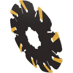 Iscar - Indexable Slotting Cutters Connection Type: Arbor Cutting Width (Decimal Inch): 0.0310 - USA Tool & Supply