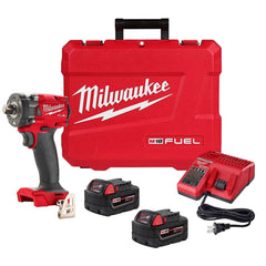 Milwaukee Tool - Cordless Impact Wrenches & Ratchets Voltage: 18.00 Drive Size (Inch): 1/2 - USA Tool & Supply