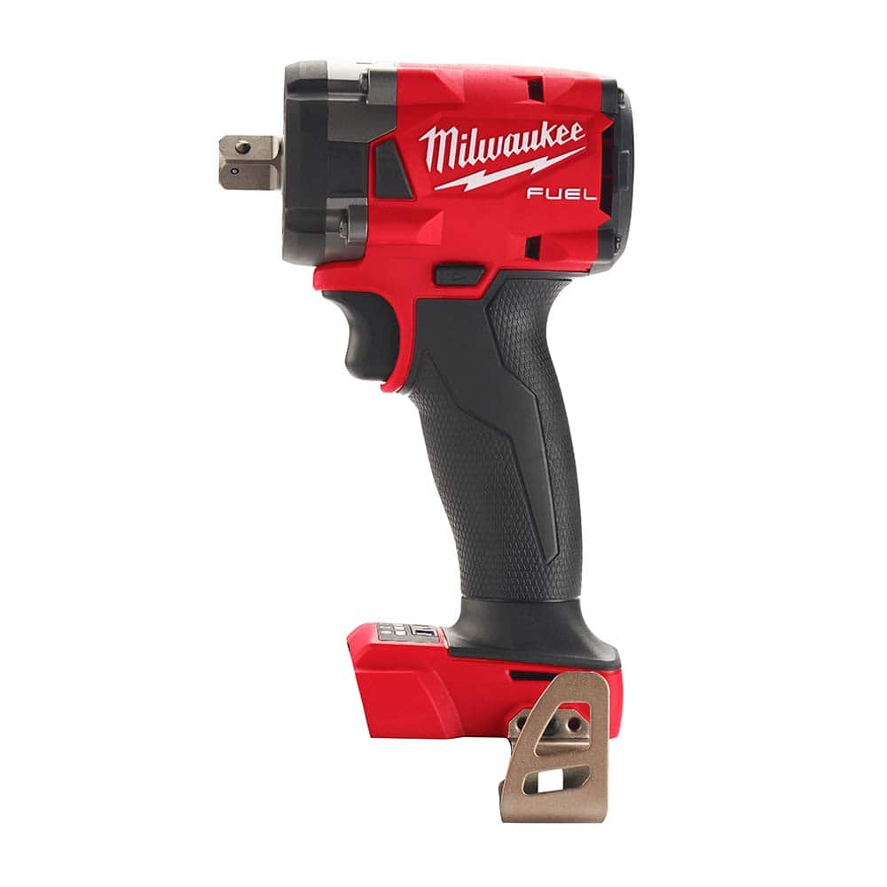 Milwaukee Tool - Cordless Impact Wrenches & Ratchets Voltage: 18.00 Drive Size (Inch): 1/2 - USA Tool & Supply