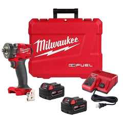 Milwaukee Tool - Cordless Impact Wrenches & Ratchets Voltage: 18.00 Drive Size (Inch): 1/2 - USA Tool & Supply