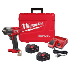 Milwaukee Tool - Cordless Impact Wrenches & Ratchets Voltage: 18.00 Drive Size (Inch): 1/2 - USA Tool & Supply