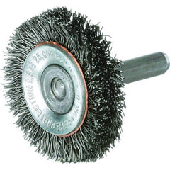 Osborn - Wheel Brushes Outside Diameter (Inch): 3 Shank Diameter (Inch): 1/4 - USA Tool & Supply