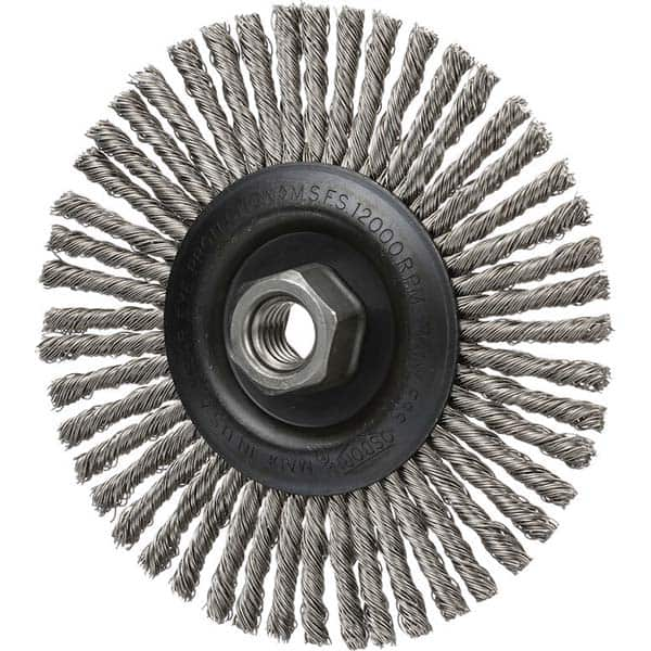 Osborn - Wheel Brushes Outside Diameter (Inch): 4 Arbor Hole Thread Size: 5/8-11 - USA Tool & Supply