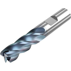 Niagara Cutter - 3/8" Diam 4 Flute Solid Carbide 0.02" Corner Radius End Mill - USA Tool & Supply