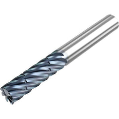 Niagara Cutter - 1/2" Diam 7 Flute Solid Carbide 0.03" Corner Radius End Mill - USA Tool & Supply