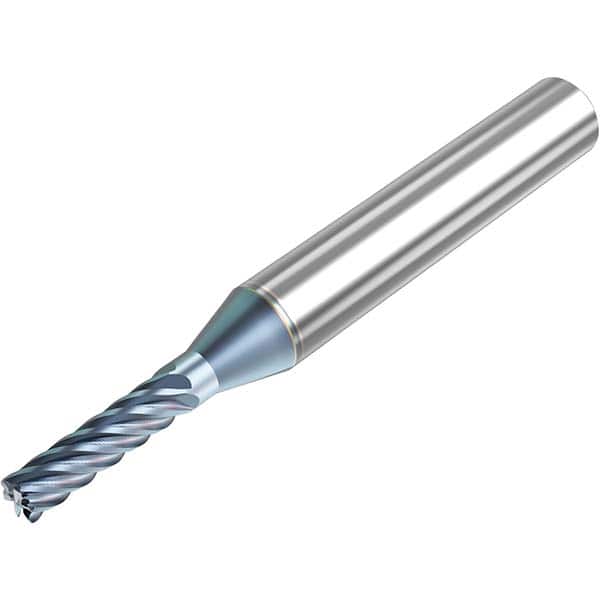 Niagara Cutter - 1/8" Diam 6 Flute Solid Carbide 0.01" Corner Radius End Mill - USA Tool & Supply