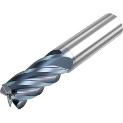 Niagara Cutter - 5/8" Diam 5 Flute Solid Carbide 0.03" Corner Radius End Mill - USA Tool & Supply
