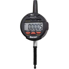 Starrett - Electronic Drop Indicators Minimum Measurement (Decimal Inch): 0 Minimum Measurement (Inch): 0 - USA Tool & Supply