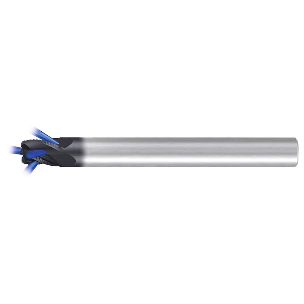 Emuge - Barrel Cutter End Mills; End Type: Circle Segment Oval Form ; Material: Solid Carbide ; Small End Diameter (mm): 8.00 ; Shank Diameter (mm): 8.0000 ; Length of Cut (mm): 12.0000 ; Length of Cut (Inch): 0 - Exact Industrial Supply