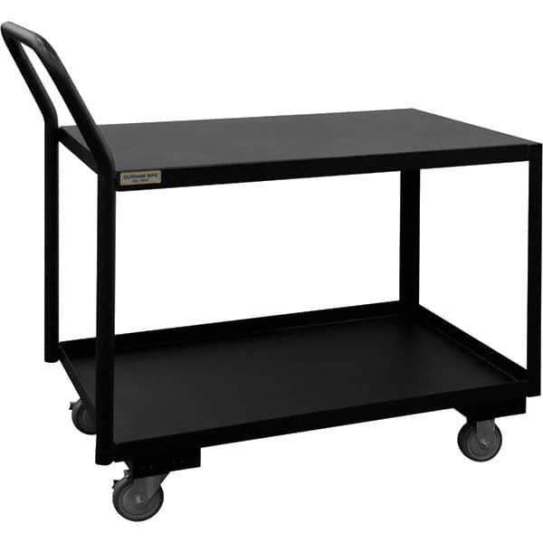 Durham - 1,200 Lb Capacity 2-Shelf Low Deck Service Truck - USA Tool & Supply