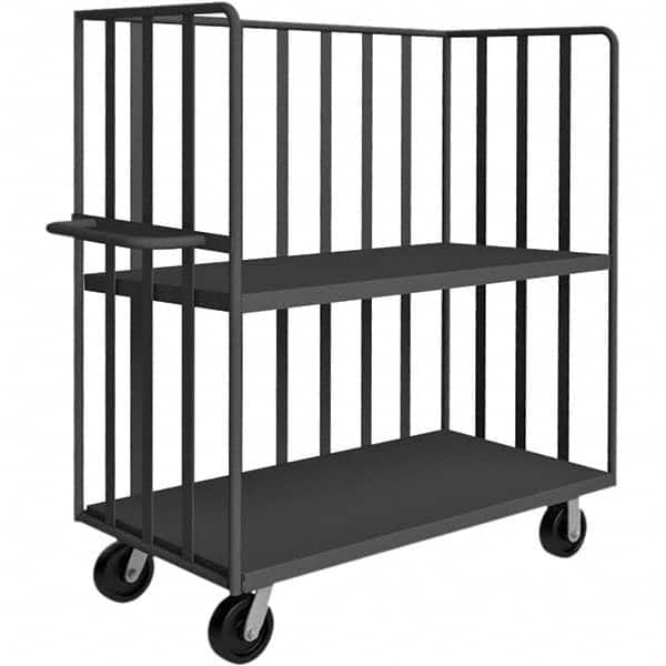 Durham - 3,000 Lb Capacity 2-Shelf Open Portable Truck - USA Tool & Supply