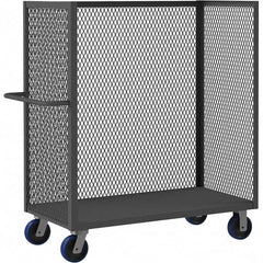 Durham - 3,600 Lb Capacity 1-Shelf 3-Sided Mesh Truck - USA Tool & Supply