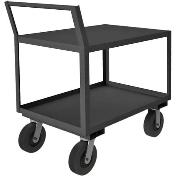 Durham - 1,200 Lb Capacity 2-Shelf Low Deck Service Truck - USA Tool & Supply