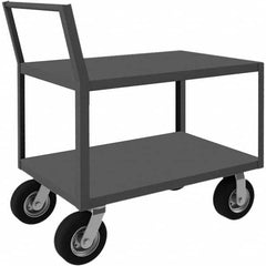 Durham - 1,200 Lb Capacity 2-Shelf Low Deck Service Truck - USA Tool & Supply
