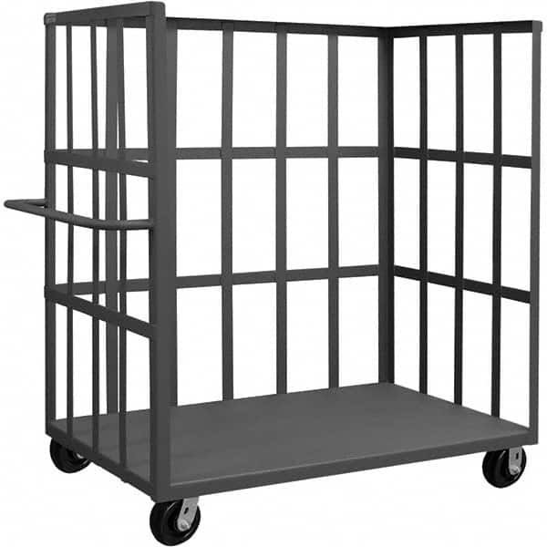 Durham - 3,000 Lb Capacity 1-Shelf Open Portable Truck - USA Tool & Supply