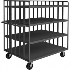 Durham - 3,000 Lb Capacity 4-Shelf Open Portable Truck - USA Tool & Supply