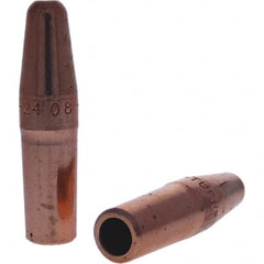 Tuffaloy - Spot Welder Tips For Use With: 4RW Electrode Holder Type: Straight Tip A Nose (Pointed) - USA Tool & Supply