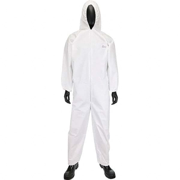 PIP - Disposable & Chemical Resistant Coveralls Garment Style: Coveralls Garment Type: General Purpose - USA Tool & Supply