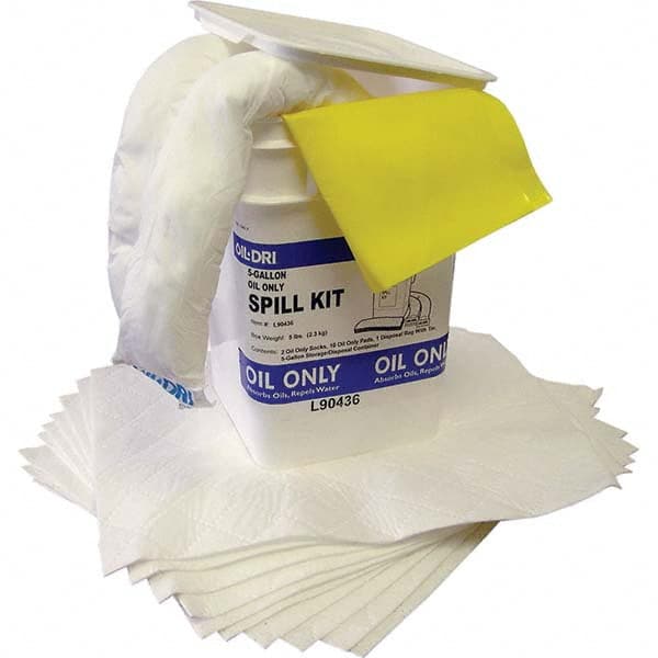 Oil-Dri - Spill Kits Application: Oil Only Container Type: Bucket - USA Tool & Supply