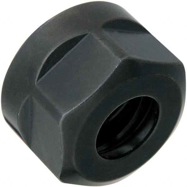 Techniks - ER11 Slotted Collet Nut - USA Tool & Supply