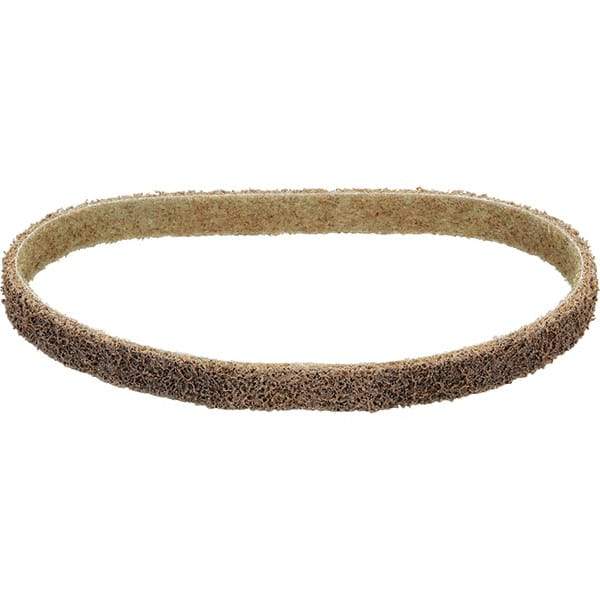 Dynabrade - 1/2" Wide x 18" OAL, Aluminum Oxide Abrasive Belt - Aluminum Oxide, Coarse, Nonwoven, Cloth Backing, Wet/Dry - USA Tool & Supply